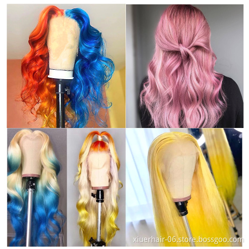 Vendors For 13X6 360 Frontal Transparent Full Lace Blonde 613 Hd Lace Front Human Hair Wig